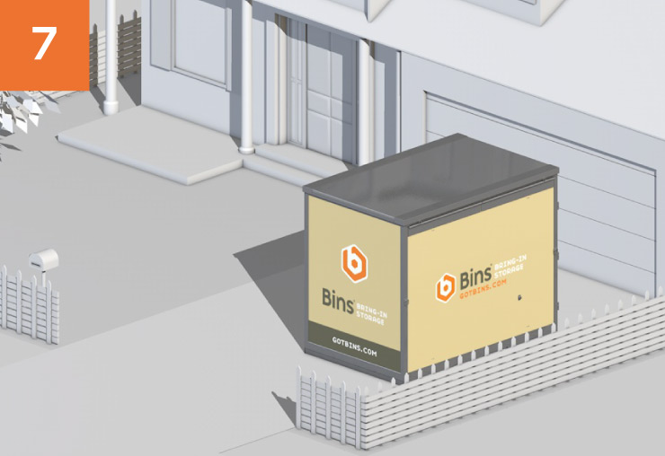 10 ft Bins Container Placement 10 ft Bins Container Placement