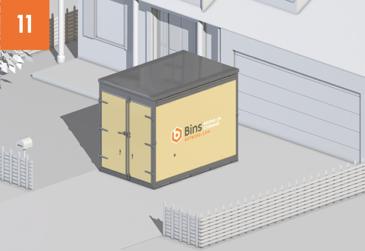 10 ft Bins Container Placement 10 ft Bins Container Placement: 11
