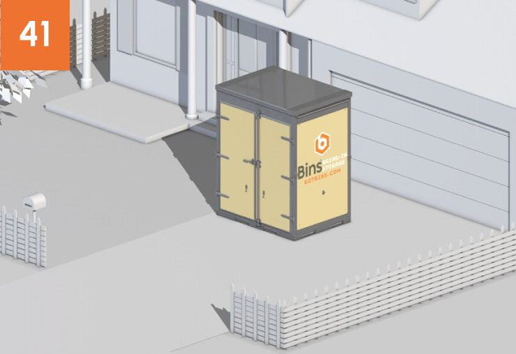 5 ft Bins Container Placement 5 ft Bins Container Placement: 41