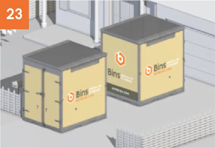 8 ft Bins Container 8 ft Bins Container: 23