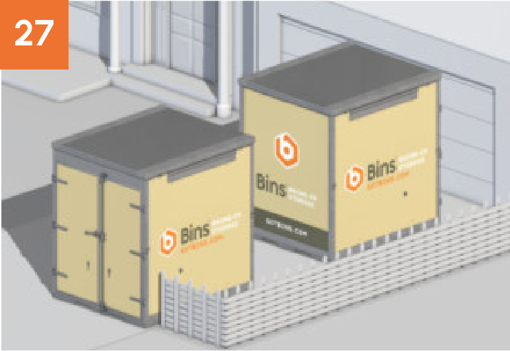 8 ft Bins Container 8 ft Bins Container: 27