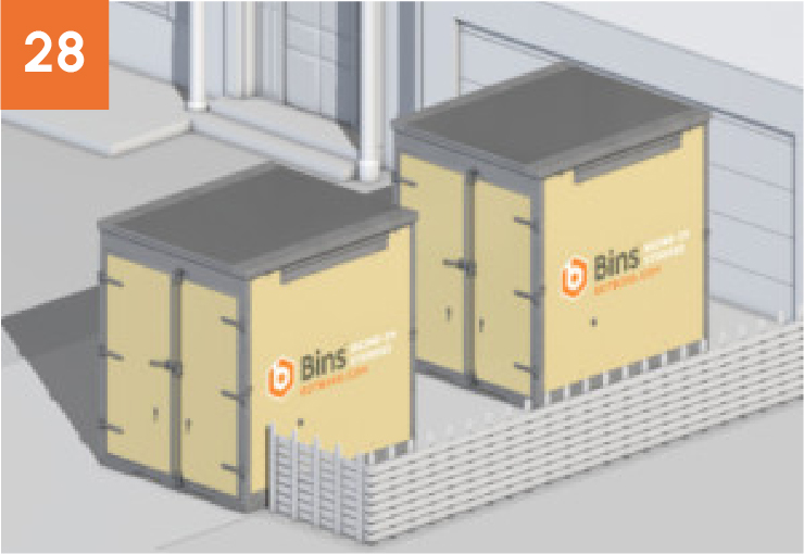 8 ft Bins Container 8 ft Bins Container: 28