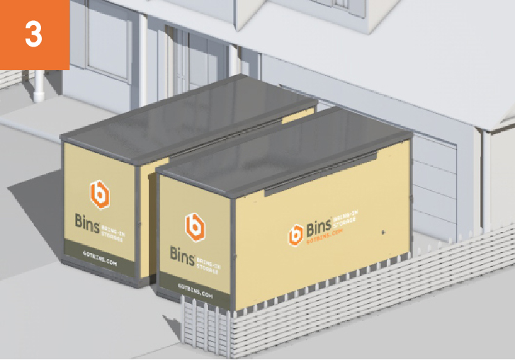 16 ft Bins Container Placement 16 ft Bins Container Placement: 3
