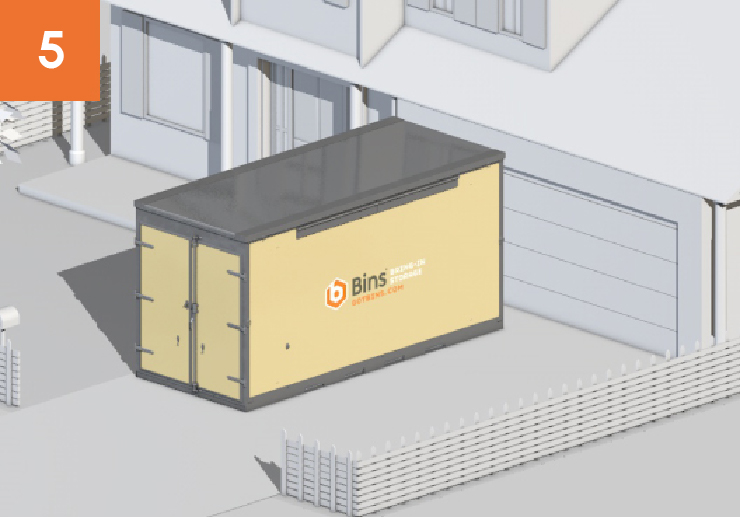 16 ft Bins Container Placement 16 ft Bins Container Placement: 5