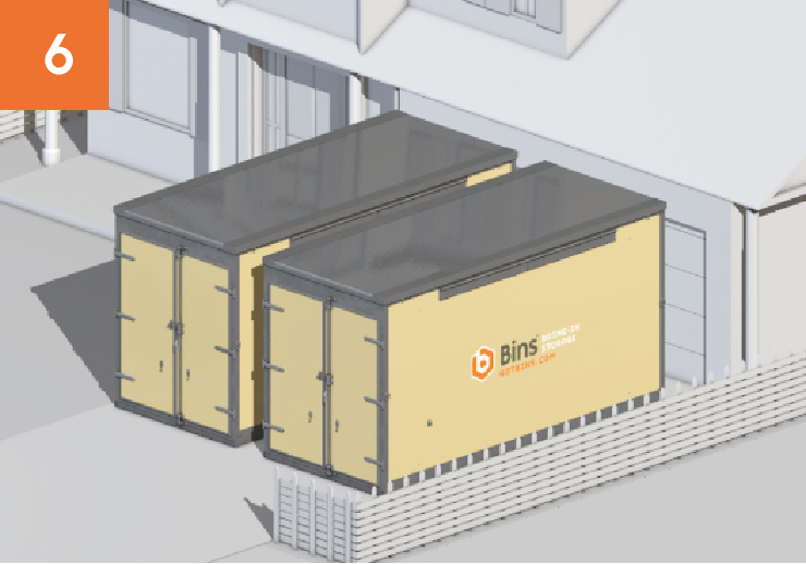 16 ft Bins Container Placement 16 ft Bins Container Placement: 6